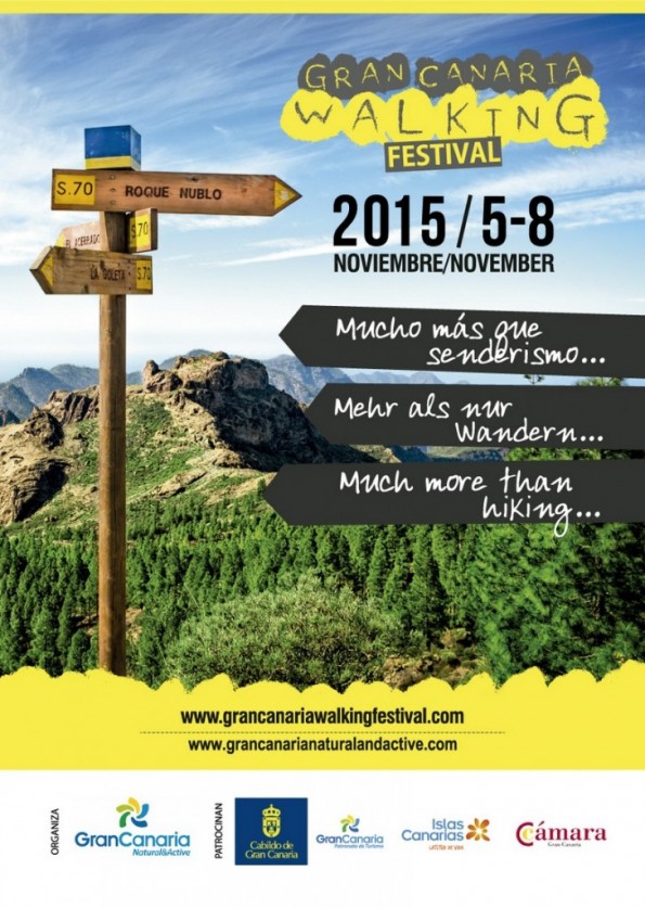 gran canaria walking festival 2015 folleto