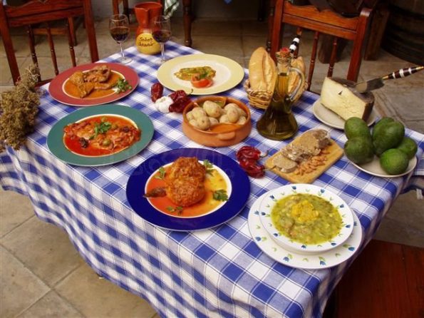 Comida - dia de canarias