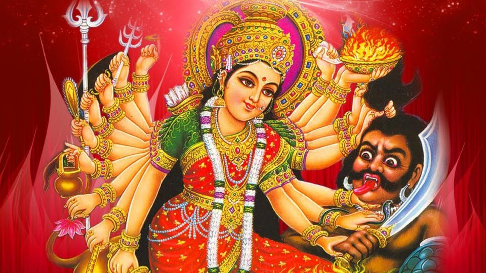Las nueve noches de navratri