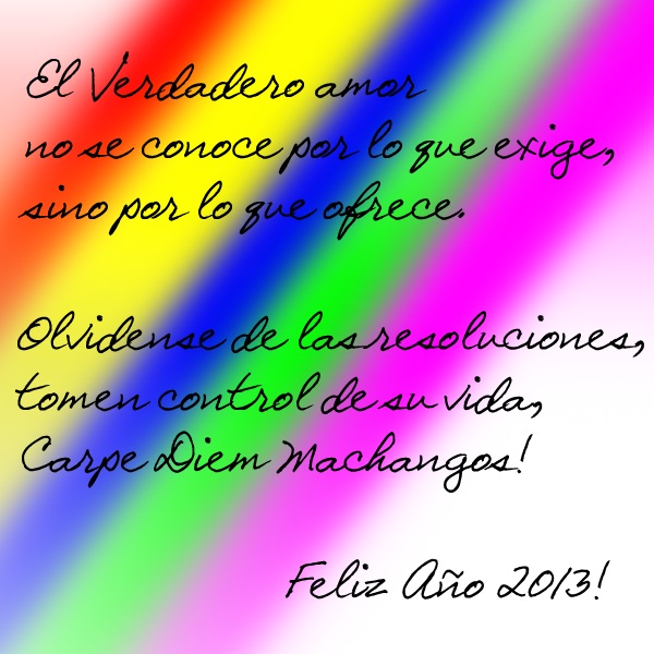 Feliz Ano Nuevo 2013