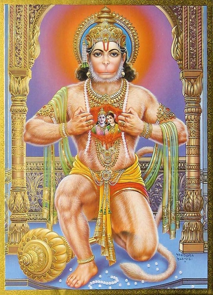 Hanuman Dios Mono de la India