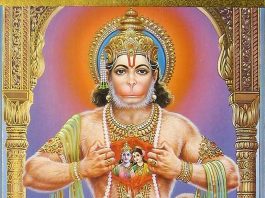 Hanuman Dios Mono de la India