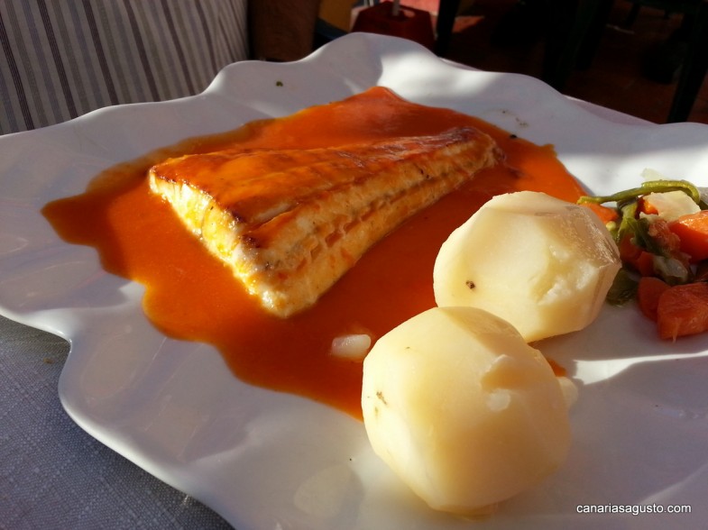 Filete de Pescado en Salsa Marinera