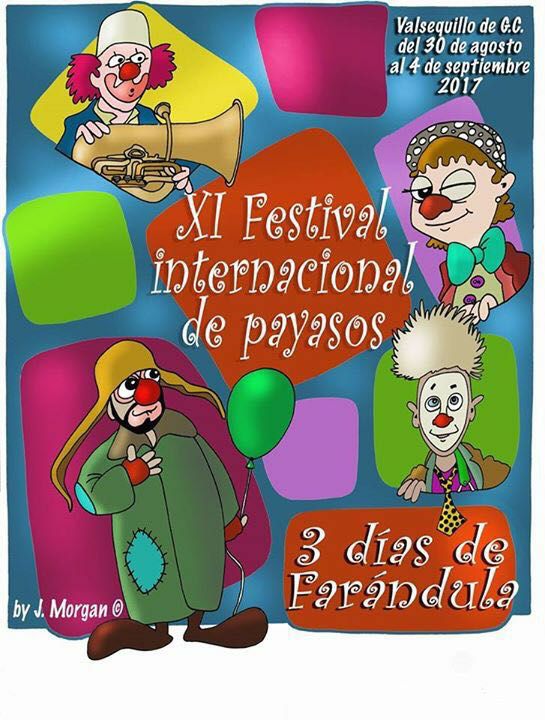XI Festival Payasos 2017 Valsequillo