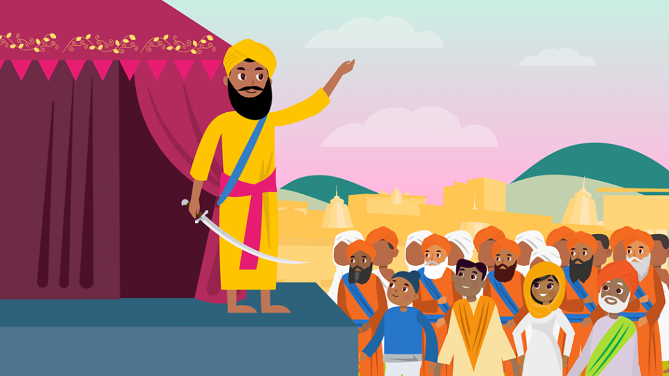 Guru Gobind Singh quien daria su vida por su fe
