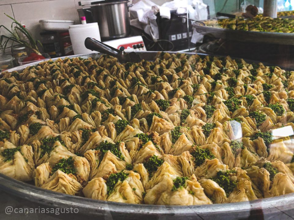 Bandeja Baklava fresca