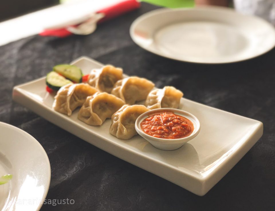 Chicken Momo en Casa Tandoori