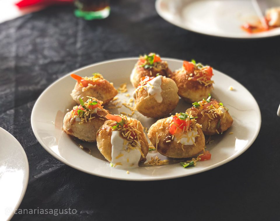 Dahi Puri en Casa Tandoori