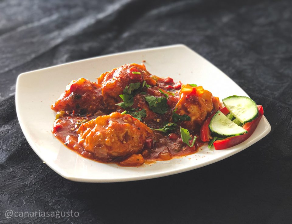 Chilli Momo en Casa Tandoori