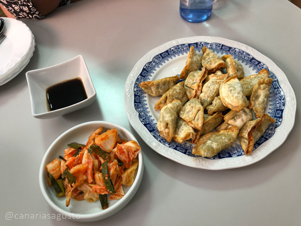 Mandu en Kim's Pojangmacha