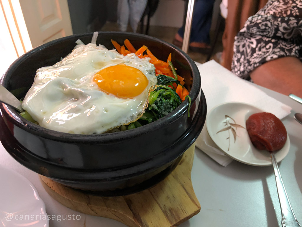 Bibimbap Arroz con Curry Coreano
