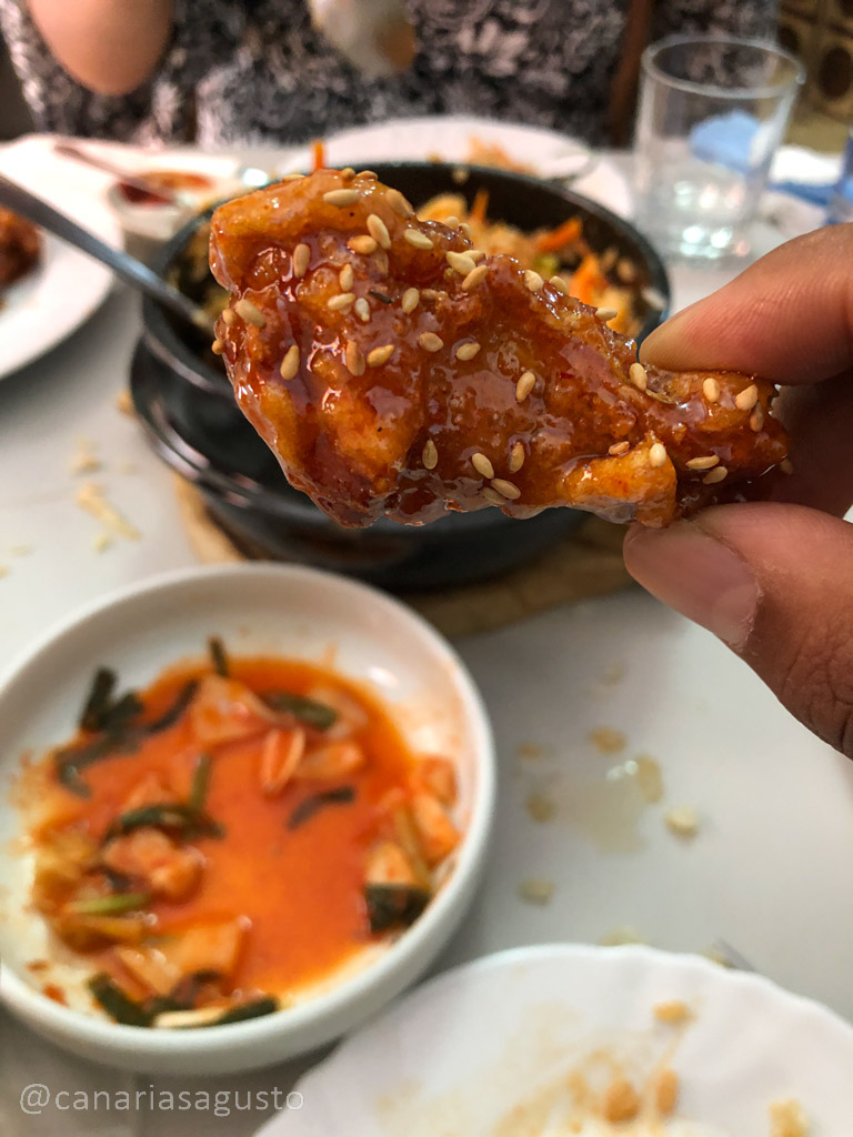 alitas estilo coreano
