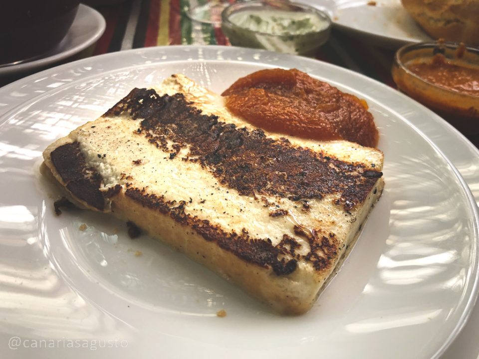 queso asado canario