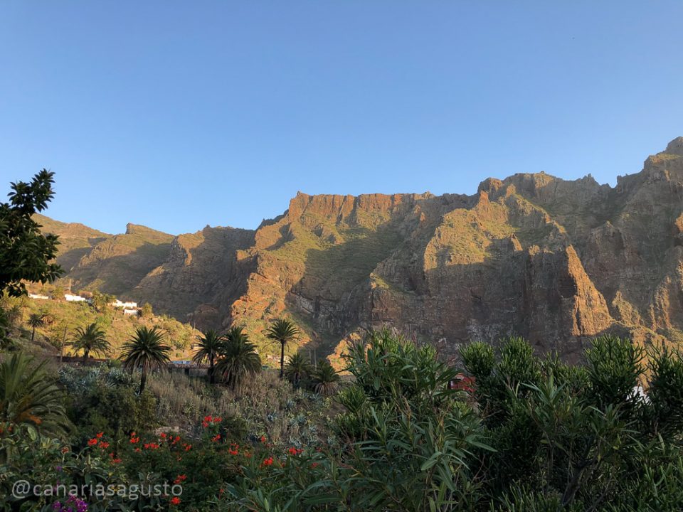 Vistas del valle de masca