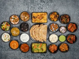 indian foods on a surface